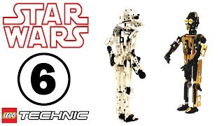 ЛЕГО Техник ЗВЁЗДНЫЕ ВОЙНЫ – Эпизод 6 – C3PO 8007 и Штурмовик 8008