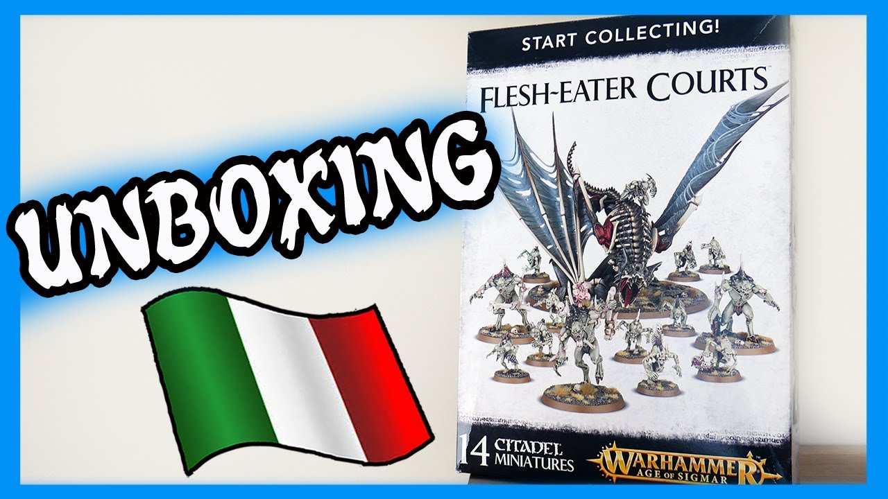 Análisis de la nueva caja Army Set de los Flesh-Eater Courts de Age of