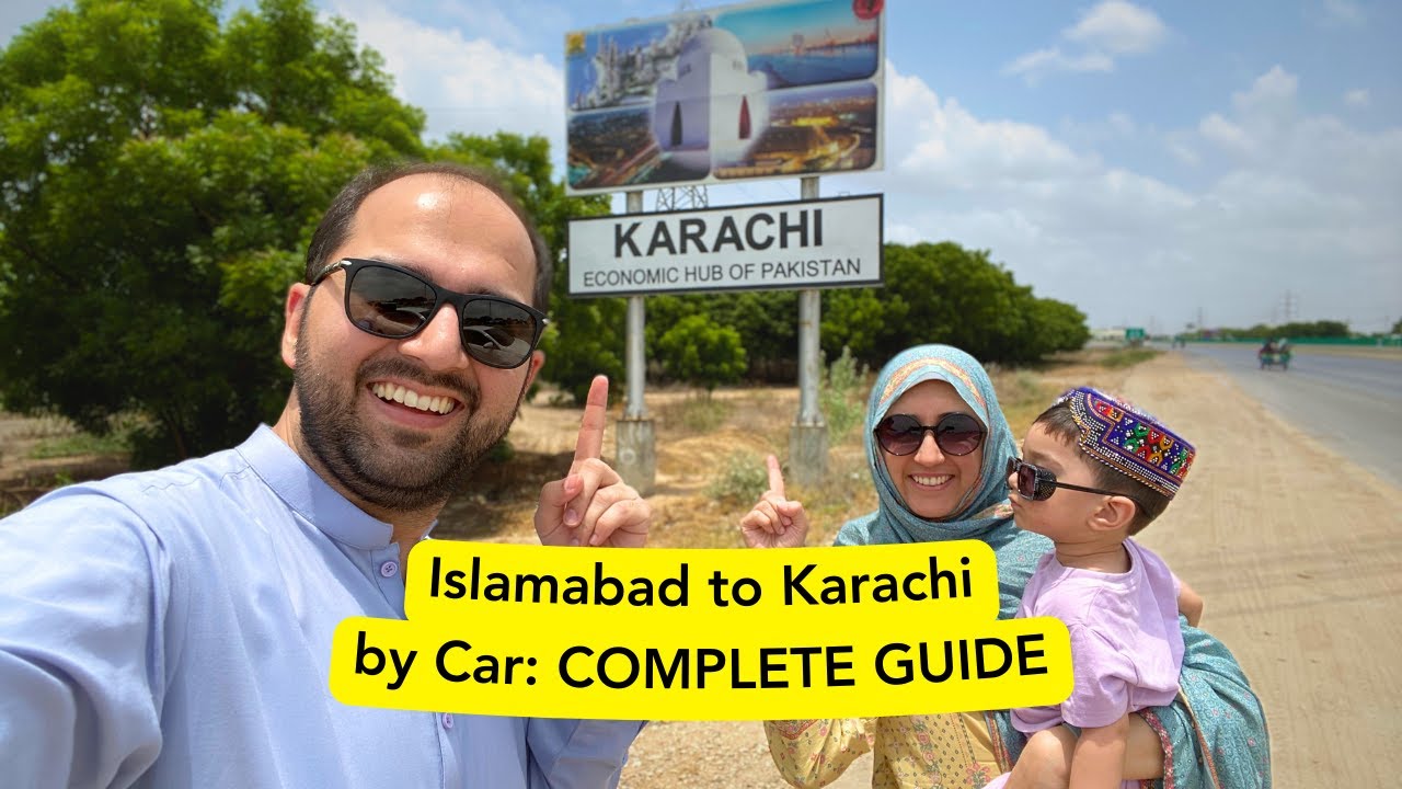 Islamabad to Karachi by ROAD with FAMILY | Total Cost with Toyota Yaris in 2023