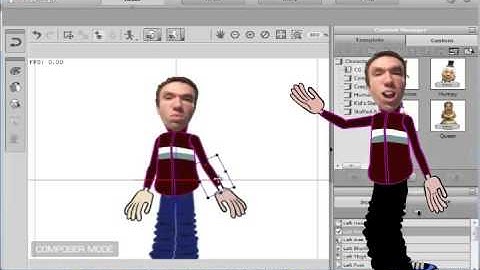 Resize Head & Color Clothing - Crazytalk Animator Tutorial