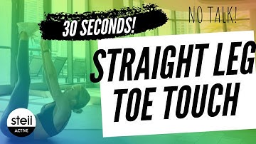 How to do Crab Toe Touch | AB Workout | No equipment | Home Gym | Get in Shape | Steii Active