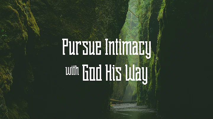 Exodus - Pursue Intimacy with God His Way - Peter Tanchi