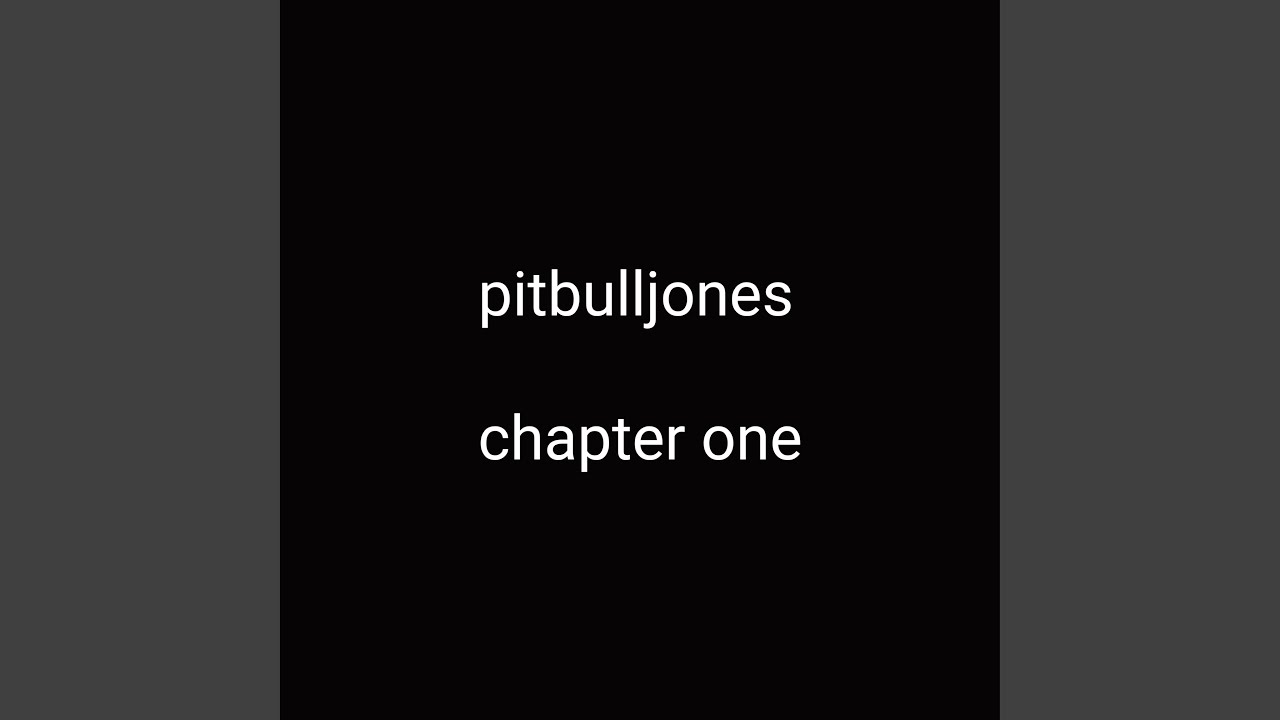 Chapter One - YouTube