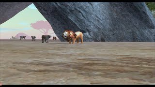 Cheetah VS Lion, Elephant, Hyena, Hippo, Rhino, Ultimate Savanna Simulator screenshot 2