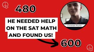 The Slice SAT Math Podcast With Christian Pruna
