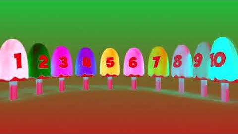 Learn Numbers with Number Ice Cream Popsicles Sponsor By Preview 2 Frank V2 Effects