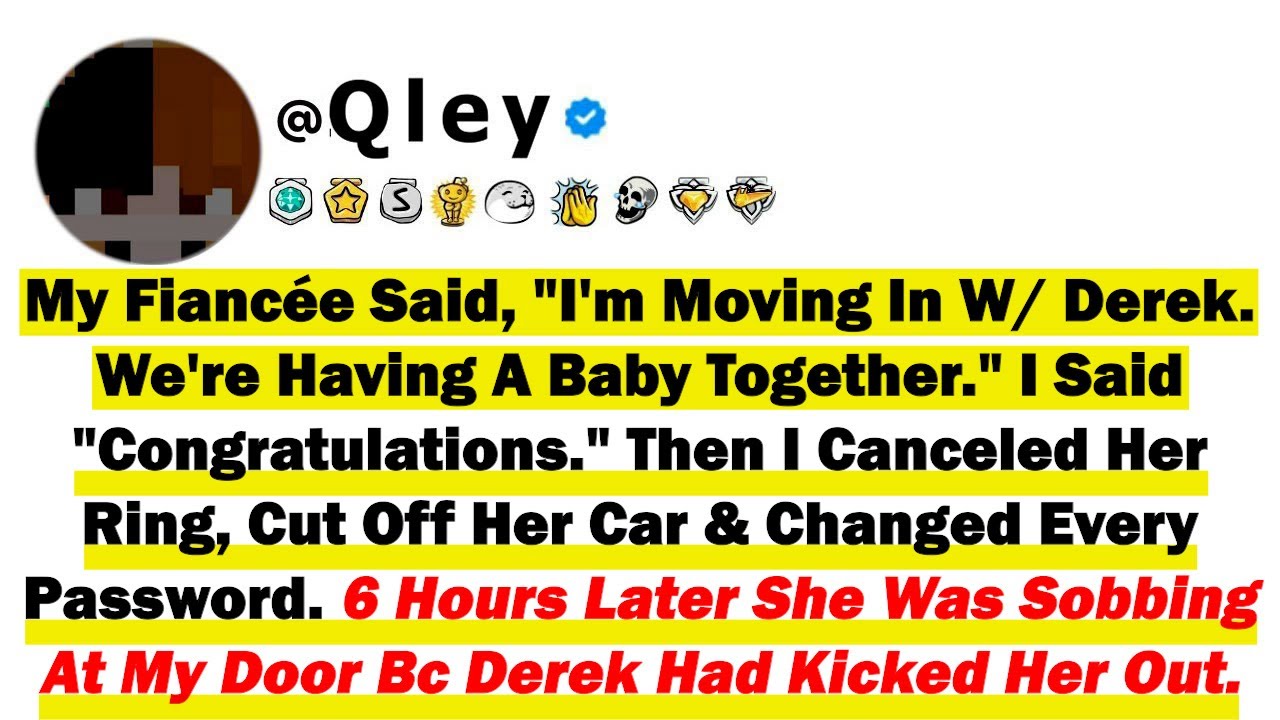 Моя невеста сказала: «Я переезжаю к Дереку. У нас будет ребенок». Я ответил: «Поздравляю».