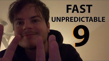 Fast & Aggressive ASMR Unpredictable Random Triggers 9 (lofi) Invisible Triggers, Table Tapping +