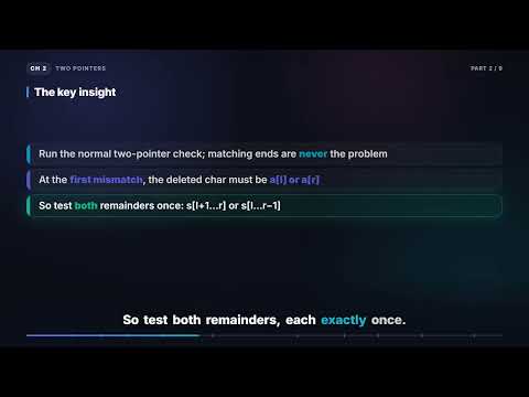 Valid Palindrome II (LeetCode 680) | DSA in Swift (2.2)