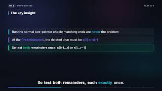 Valid Palindrome II (LeetCode 680) | DSA in Swift (2.2)