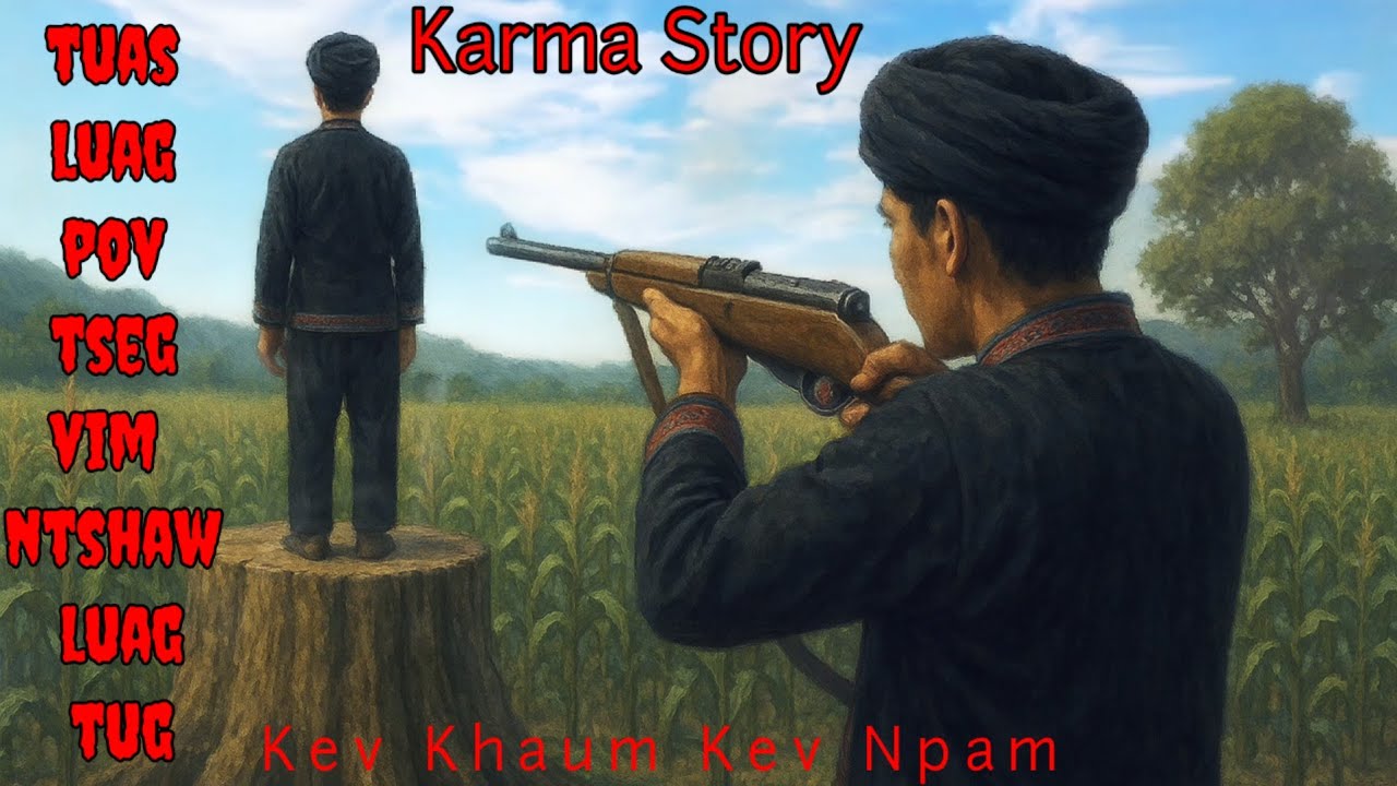 Karma Story  - Tuas Luag Pov Tseg Vim Ntshaw Luag Lub Neej.   3/10/2025
