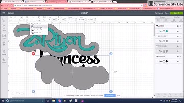 How to do a shadow or offset for Cricut