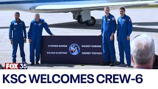 SpaceX Crew-6 astronauts arrive in Florida