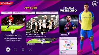 PES 2020 MOBILE MOD 2023 OFFLINE PARA ANDROID GRÁFICOS PS4 | FIFA 16 MOD EFOOTBALL 2020 & KITS 23-24