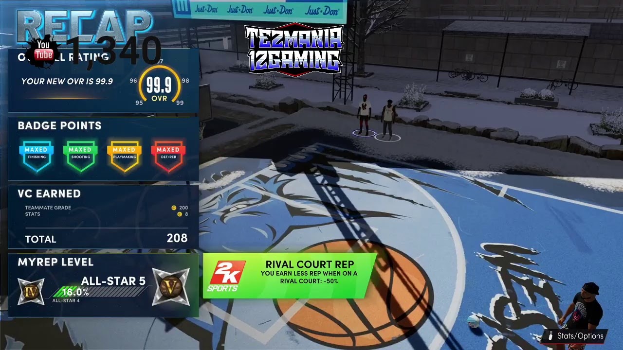 2K21 NEXT GEN MYRTLE BEACH SC PRO GAMER RUNNING REC 2K21 NEXT GEN