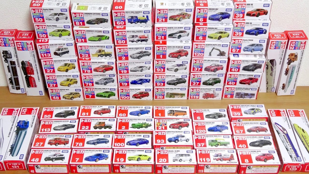 Download TOMICA 2017 NEW & OLD MINI CARS toy collection