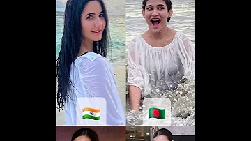 Bangladeshi actresses Vs Indian actresses ❤️ Katrina, Alia, Tisha, Mehjabin