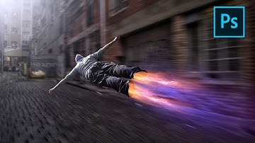 Fantasy Photoshop Manipulation Tutorial - I FLY!