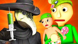 Baldi’s Baby 2: Plague Doctor (SCP-049 Baldic Bob Animation 3D)