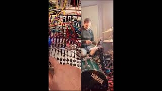 Live drum processing with modular setup