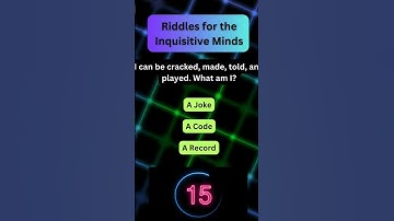 Crack the Code: A Riddle Challenge for the Curious Mind! #riddles #brainteasers #riddlechallenge