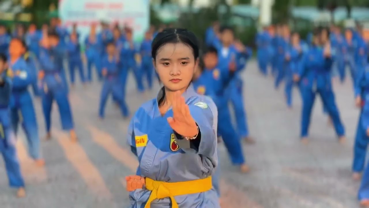 Đồng diễn võ nhạc Vovinam Tre Việt (bài võ nhạc Vovinam số 1)