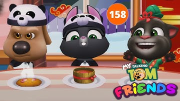 😽 My Talking Tom friends | 😘 Episode #158 | Friends are always together | Gameplay | Walkthrough