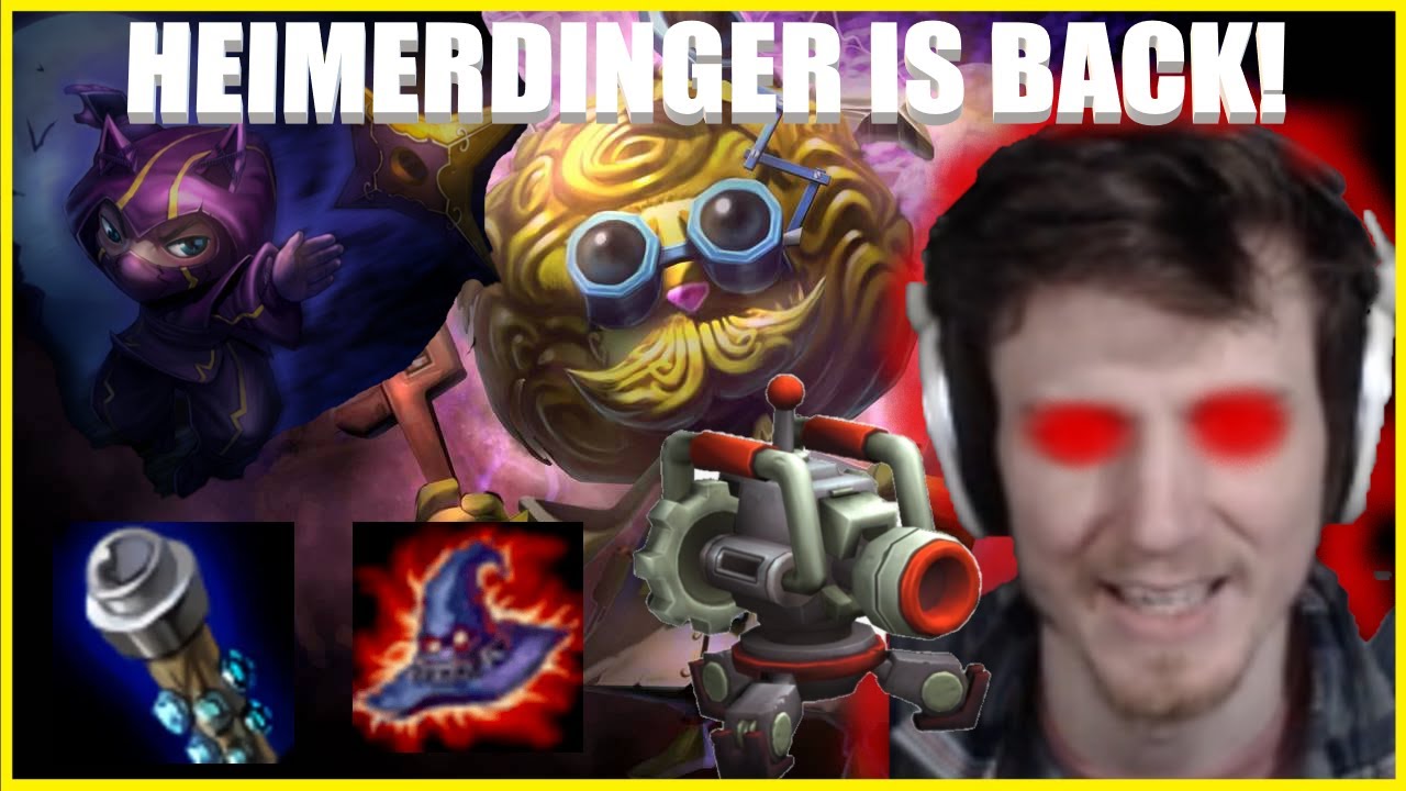 Hashinshin Heimerdinger has returned to Top... Mages displaying skill