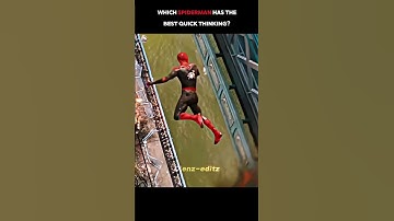 Which Spiderman has the best quick thinking skills | #shorts