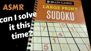 ASMR Relaxing SUDOKU Solving (Whispering) Episode 5 - Can i sove it this time? screenshot 2