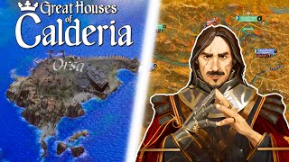 Addictive NEW Crusader Kings 3 Type Game! - Great Houses of Calderia