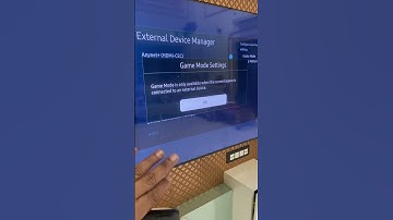 How to Enable Game Mode on Samsung Smart TV #samsungsmarttv