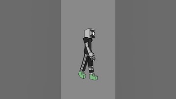 NLA Animation walk/skip/run cycle test