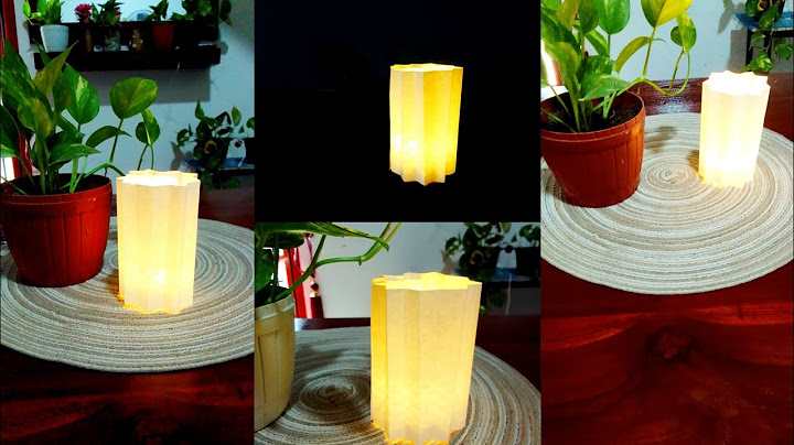 Bottle light lamp | Easy Lamp with plastic Bottle | Recycling plastic Bottles