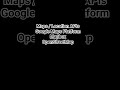 maps and location API