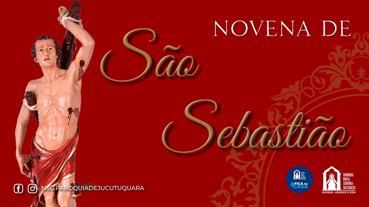 Novena de São Sebastião 1º Dia FICAEMCASA YouTube Novena de São Sebastião 1º Dia FICAEMCASA YouTube