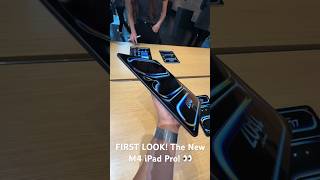 The New M4 iPad Pro w/ OLED Display! First Look & HandsOn #apple #ipadpro #m4