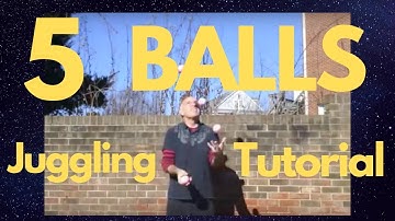 The secret to learning to juggle five balls