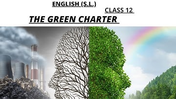 ENGLISH (S.L.) II CLASS 12 II READ 1 II UNIT 10 II GREEN CHARTER II