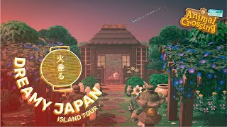 Dreaming of Japanese summer nights | Japanese Inspired Island | ACNH Island Tour