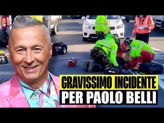 GRAVISSIMO INCIDENTE PER PAOLO BELLI: MORTO UN PEDONE, LUI PORTATO IN PRONTO SOCCORSO