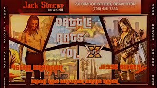 Battle Arts Vol X:  Iseah Bronson vs Jessie Bieber