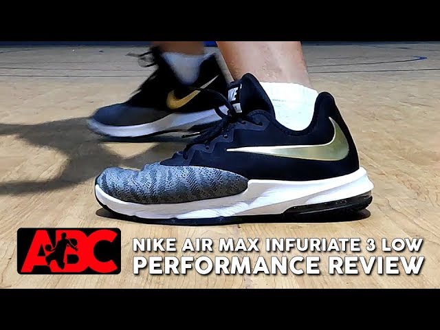 Nike Air Max Infuriate Low - Performance Review - YouTube