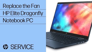 Replace the Fan | HP Elite Dragonfly Notebook PC | HP