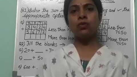 Class-4th maths ch2 Addition and Subtraction ex-2.1