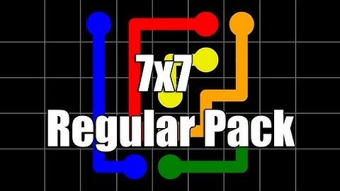 Flow Free Walkthrough - Regular Pack 7x7: Levels 1-30