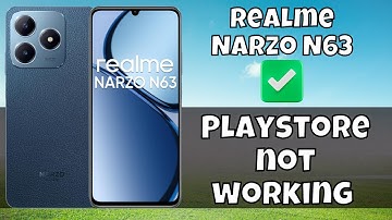 Playstore problem Realme Narzo N63 || How to solve play store issues || Playstore not working issue