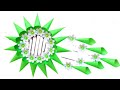 Unique Flower Wall Hanging /Quick Paper Craft For Home Decoration /Easy Wall Mate / DIY Wall Decor