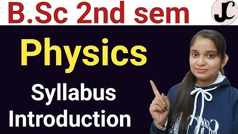 B.Sc 2nd sem || Physics || By Jyoti Chaudhary ✍️✍️