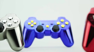 Custom Chrome PS3 Controllers - Customize Your Own - Controller Chaos